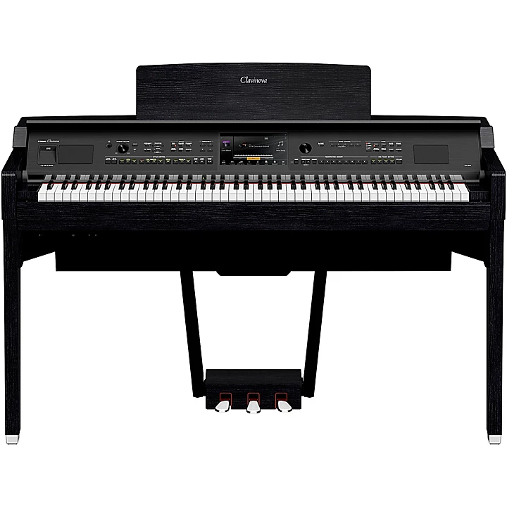 Clavinova CVP 809 Console Digital Piano with Bench Matte Black