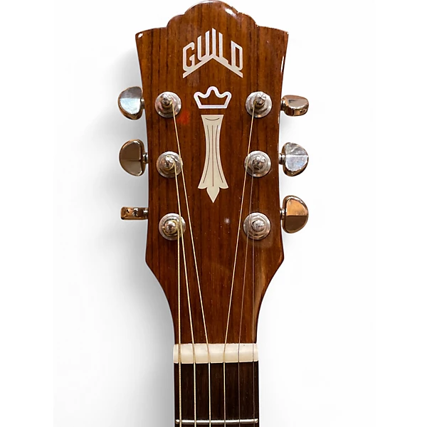 Guild Used Guild D120CE Vintage Natural Acoustic Electric Guitar.gc