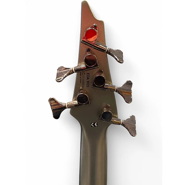 Used Ibanez EDA905 Silver Sparkle Electric Bass Guitar