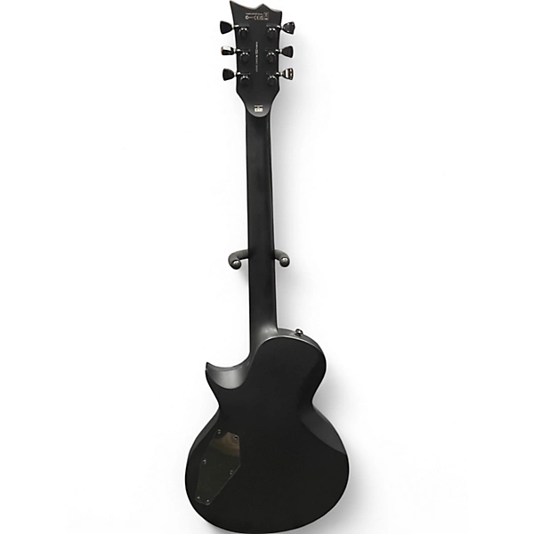 Used ESP LTD EC BLACK METAL Black Solid Body Electric Guitar