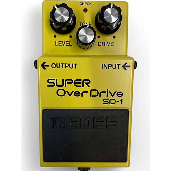 BOSS Used BOSS SD1 Super Overdrive Effect Pedal