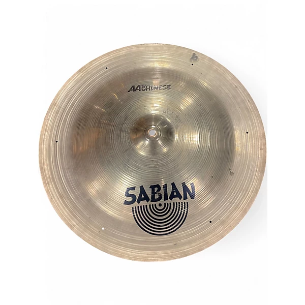 SABIAN Used SABIAN 20in AA Chinese Cymbal.gc