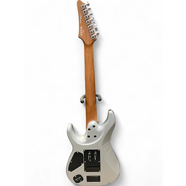 Ibanez Used Ibanez TOD7 Silver Solid Body Electric Guitar.gc