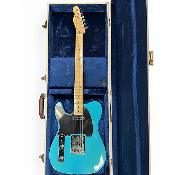 Used Fender Player Telecaster Limited Edition Lake Placid Blue Solid Body Electric Guitar