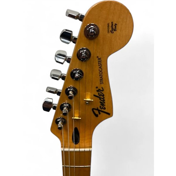 Used Fender Highway One Stratocaster HSS Black Solid Body Electric Guitar