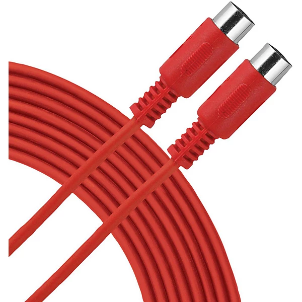 Essential MIDI Cable 10 ft Red
