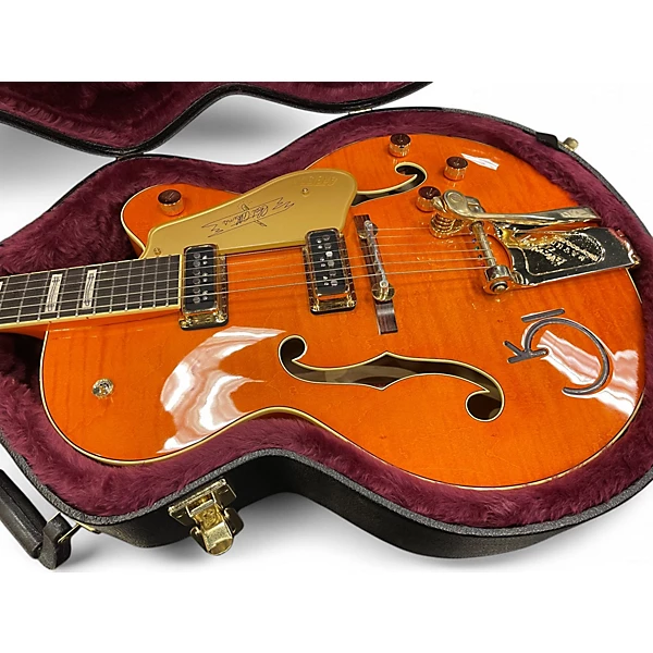 Gretsch Guitars Used Gretsch Guitars G6120T 55VS CHET ATKINS Amber Hollow Body Electric Guitar.gc