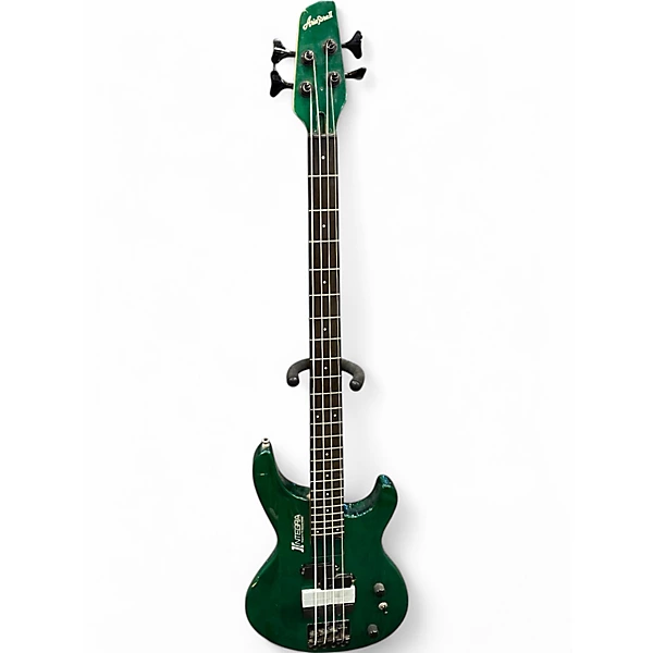 Aria Used Aria INTEGRA Green Electric Bass Guitar.gc