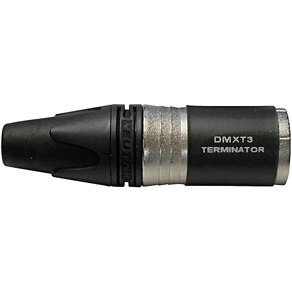 Essential DMX Terminator Plug Black