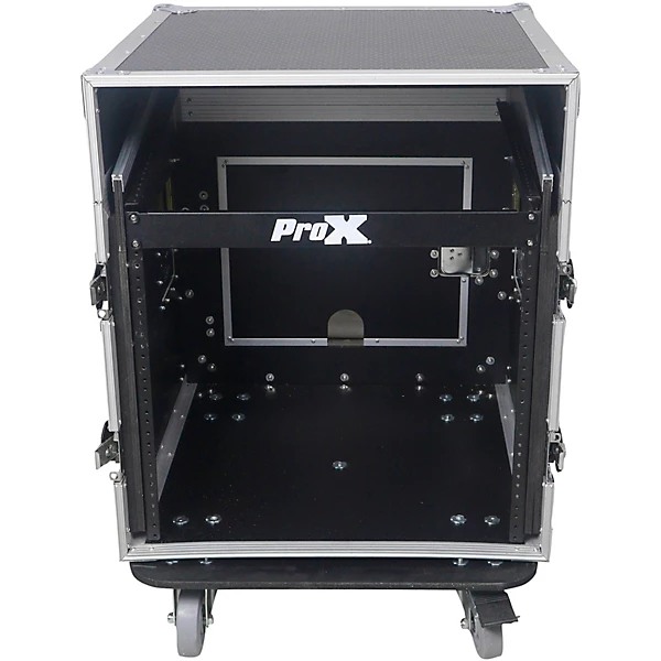 10U Rack x 10U Top Mixer DJ Combo Flight Case