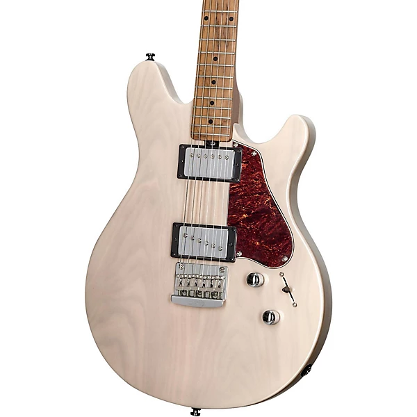 Sterling by Music Man James Valentine Signature Series 6 String Electric Guitar Level 2 Transparent Buttermilk