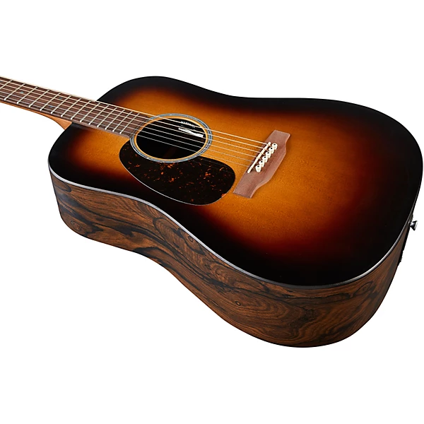 Martin DX2E X Series Ziricote Left Handed Dreadnought Acoustic Electric Guitar Burst