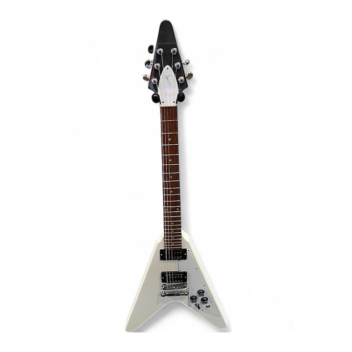 Gibson Used Gibson Flying V Standard Alpine White Solid Body Electric Guitar.gc