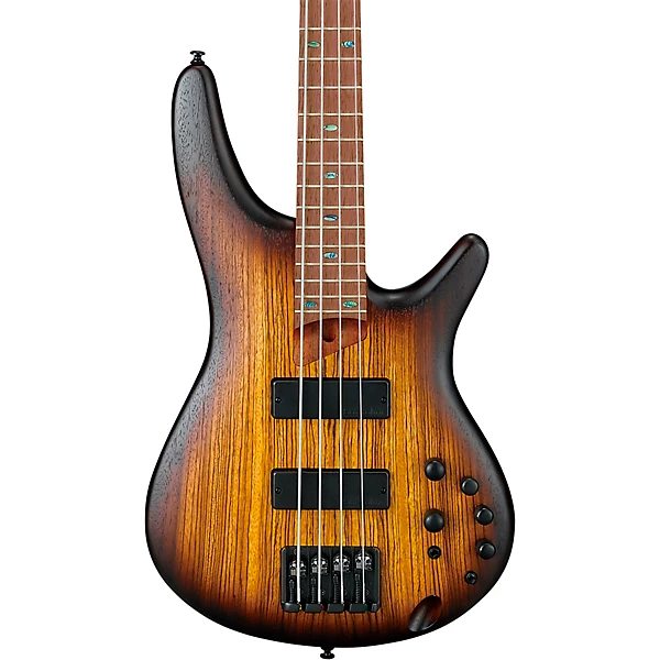 Ibanez SR500EZW Electric Bass Guitar Flat Brown Burst