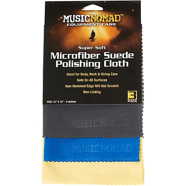 Super Soft Microfiber Suede Polishing Cloth 3 Pack