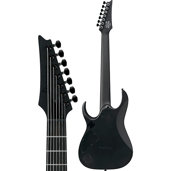 Ibanez RGD Iron Label 7 String Electric Guitar Black Flat