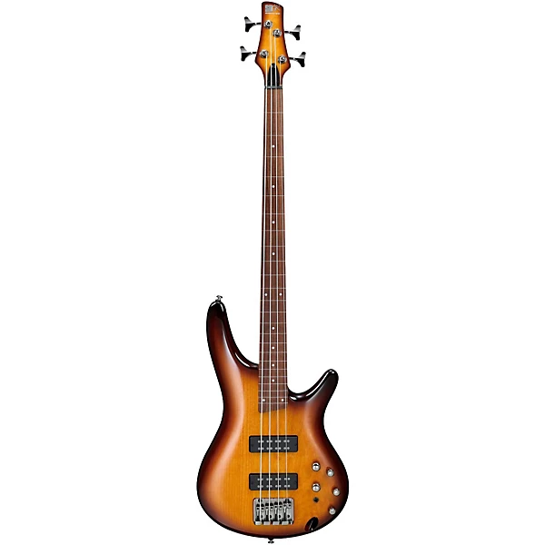 Ibanez SR370EF 4 String Fretless Electric Bass Brown Burst