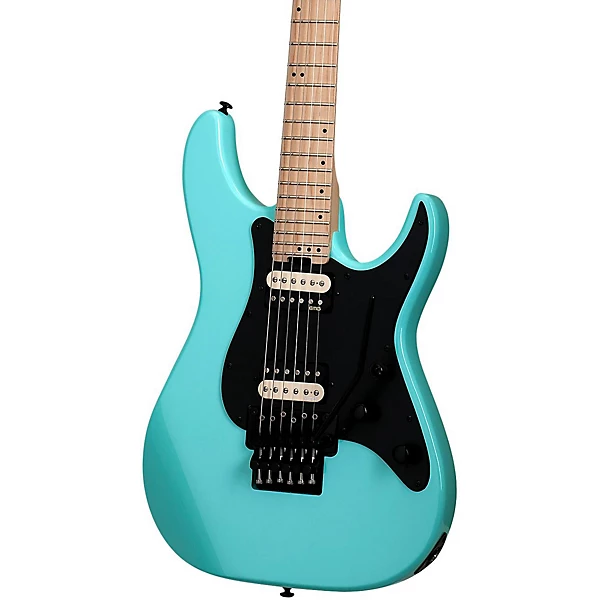 Sun Valley Super Shredder FR SFG Electric Guitar Sea Foam Green Black Pickguard