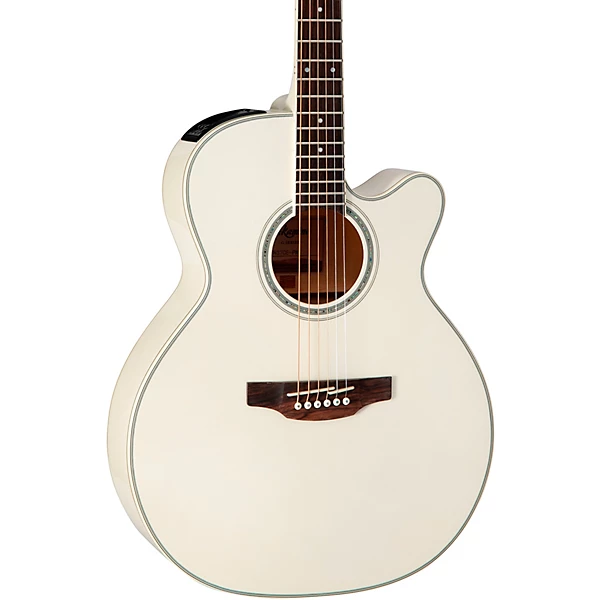 GN37CE NEX Acoustic Electric Guitar Pearl White