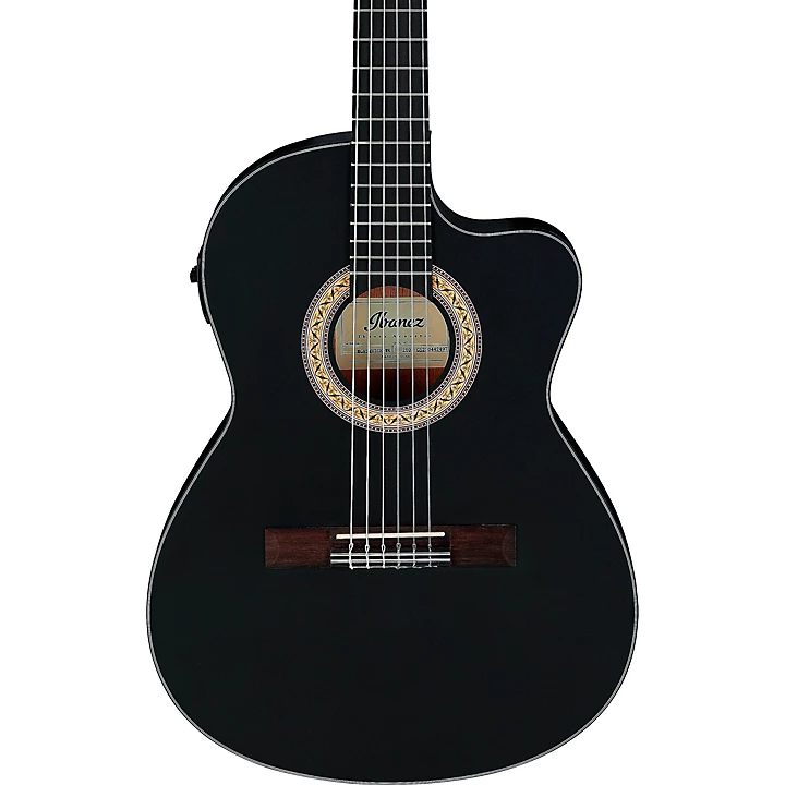Ibanez GA5MHTCE Classical Acoustic Electric Guitar Weathered Black