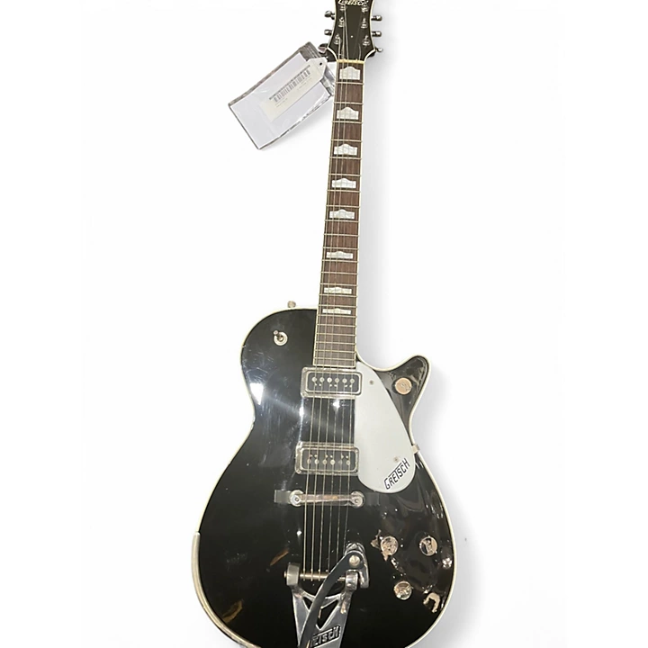 Gretsch Guitars Used Gretsch Guitars G6128T 57 Vintage Select 57 Duo Jet with Bigsby Ebony Solid Body Electric Guitar.gc