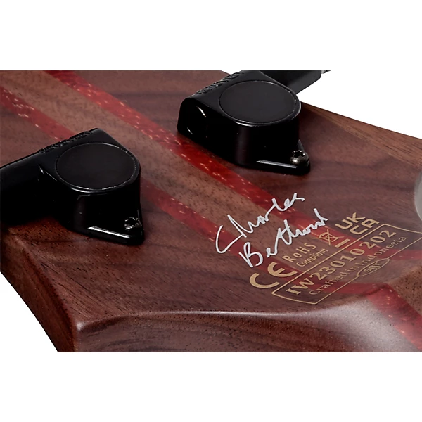 Charles Berthoud CB 4 Electric Bass See Thru Black Satin