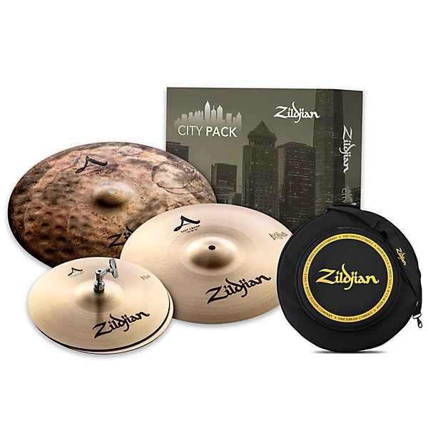A City Cymbal Pack With Free Bag