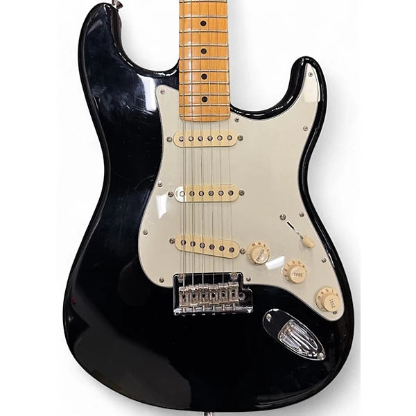 Used Fender American Professional II Stratocaster Black Solid Body Electric Guitar