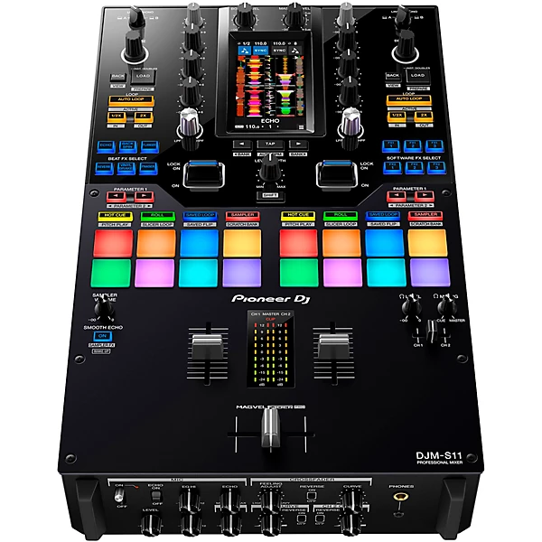 DJM S11 2 Channel Battle Mixer for Serato DJ rekordbox With Performance Pads