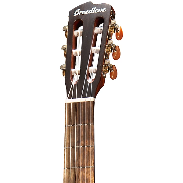 Breedlove Discovery S CE Red Cedar Nylon String Classical Acoustic Electric Guitar Natural