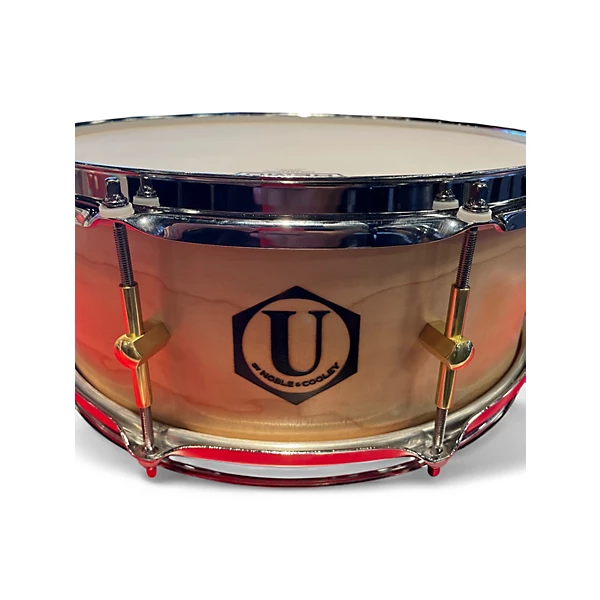 Noble Cooley Used Noble Cooley 55X14 Ulysses Owens Jr Signature Snare Natural Drum.gc