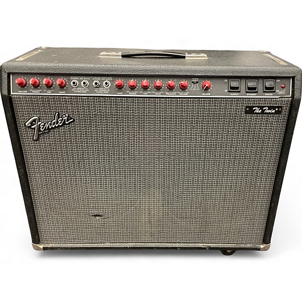 Vintage 1980s Fender The Twin Tube Guitar Combo Amp