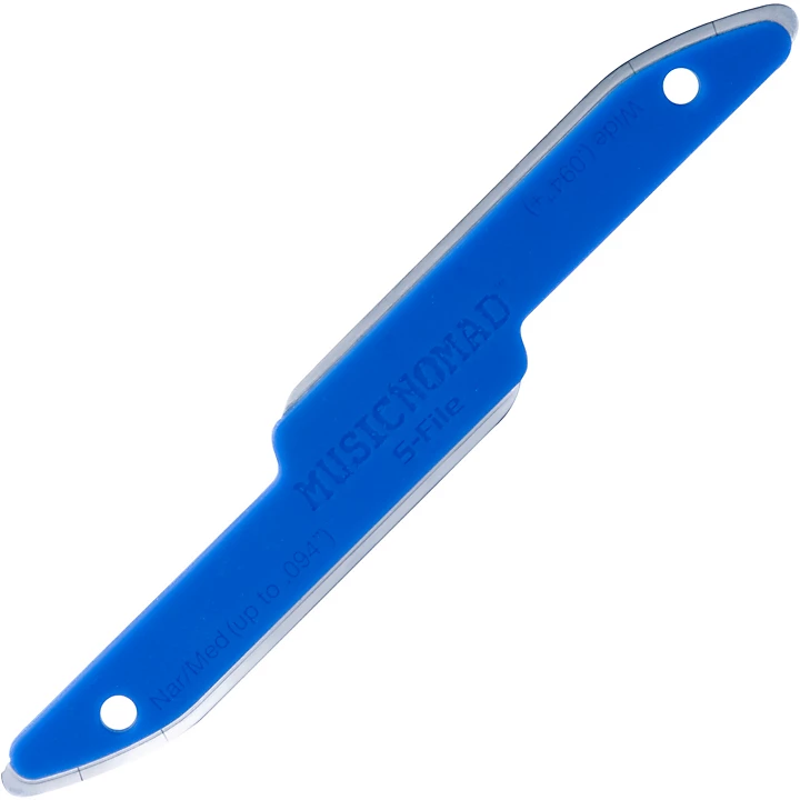 Diamond Coated Safe Zone Guitar Fret Crowning File S File