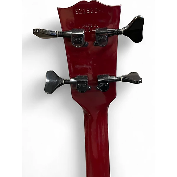 Used 1992 Gibson LPB1 Burgundy Electric Bass Guitar