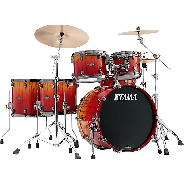 TAMA Starclassic Walnut/Birch 5 Piece Shell Pack With 22\