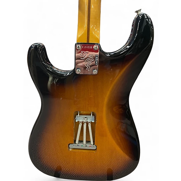 Used 2024 Fender Artist Series Eric Johnson Stratocaster 2 Tone Sunburst Solid Body Electric Guitar