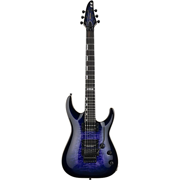 ESP E II Horizon Electric Guitar with Floyd Rose Reindeer Blue