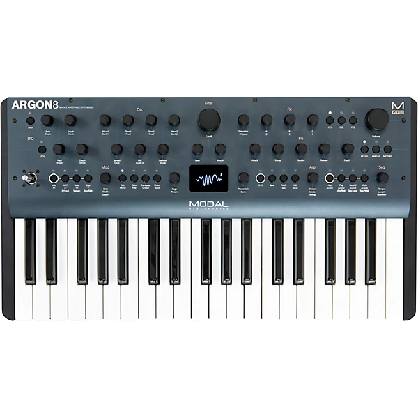 Modal Electronics Limited Argon8 37 Key 8 Voice Polyphonic Wavetable Synthesizer Level 1 L74173004000000.gc