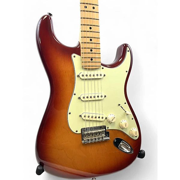 Used Fender American Standard Stratocaster Sienna Sunburst Solid Body Electric Guitar