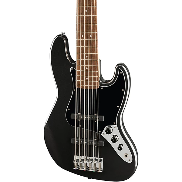 Affinity Series Jazz Bass VI Black Metallic