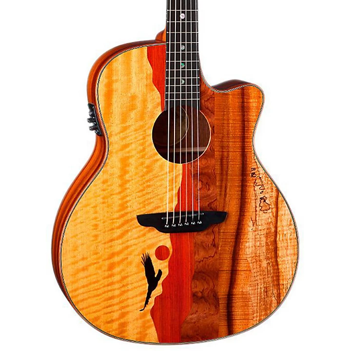 Luna Vista Eagle Koa Back and Sides Acoustic Electric Guitar
