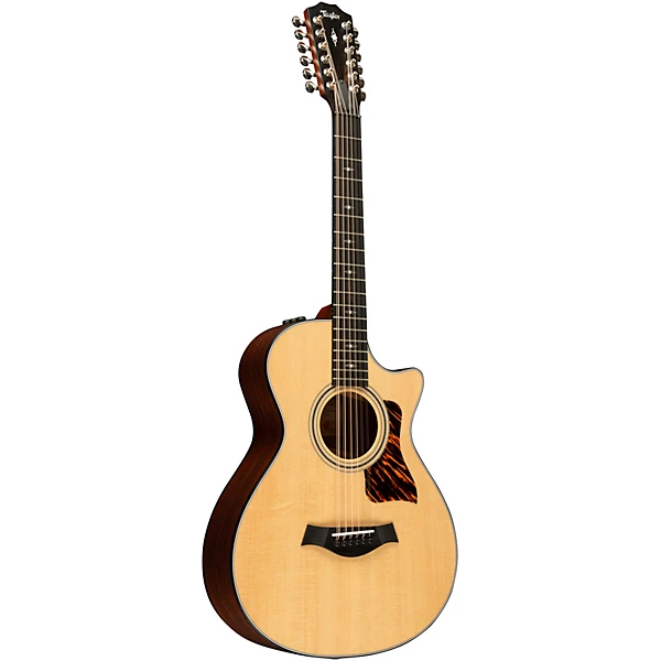 Taylor 352ce 12 Fret 12 String Grand Concert Acoustic Electric Guitar Natural