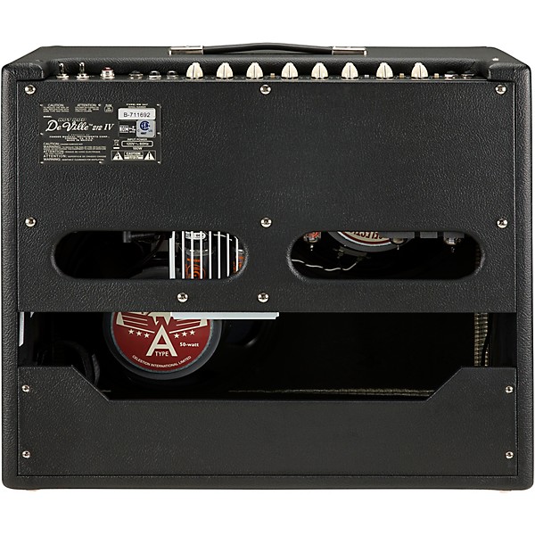 Fender Hot Rod DeVille 212 IV 60W 2x12 Tube Guitar Combo Amp Black