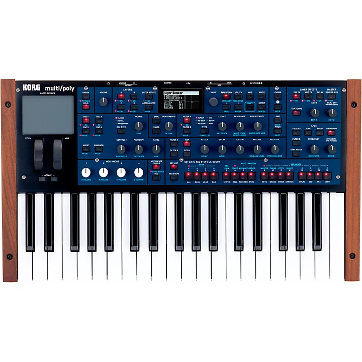 Multi Poly Virtual Analog Synthesizer