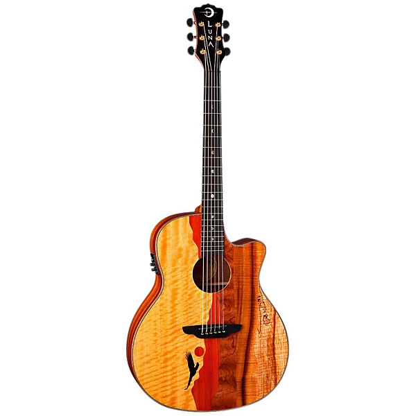 Luna Vista Eagle Koa Back and Sides Acoustic Electric Guitar