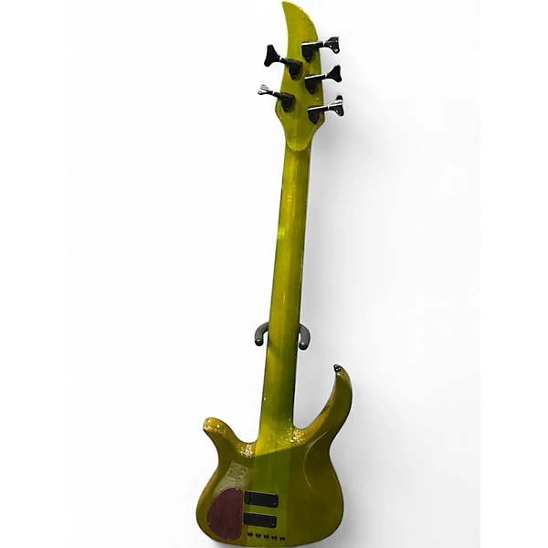 Used Kiesel Brian Bromberg Custom Poison Green Electric Bass Guitar