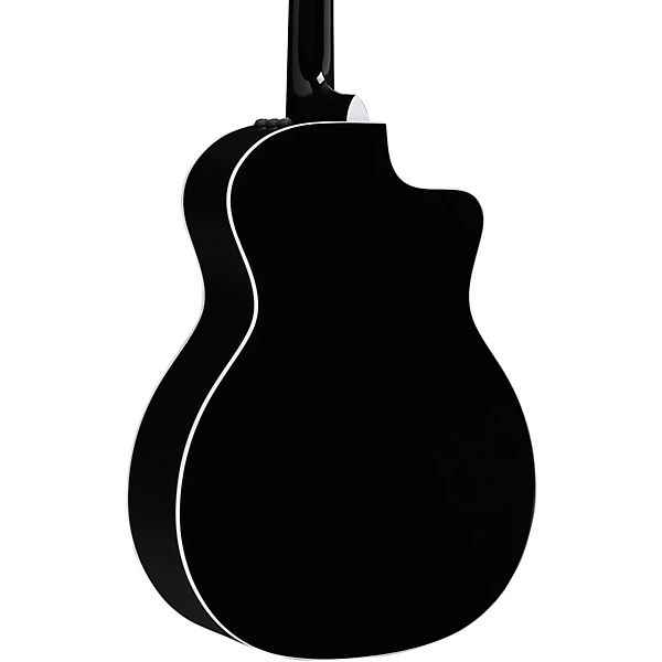 214ce BLK Plus Grand Auditorium Left Handed Acoustic Electric Guitar Black