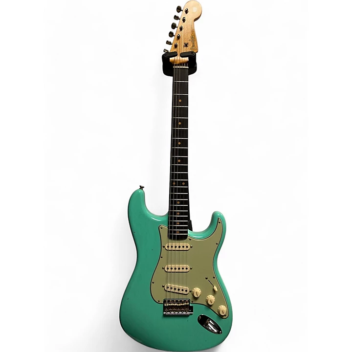Used 2024 Fender Custom Shop 59 Journeyman Stratocaster Super Faded/aged Sea Foam Green Solid Body Electric Guitar