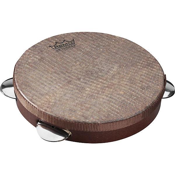 Capoeira Pandeiro Snake Skin 10 In x