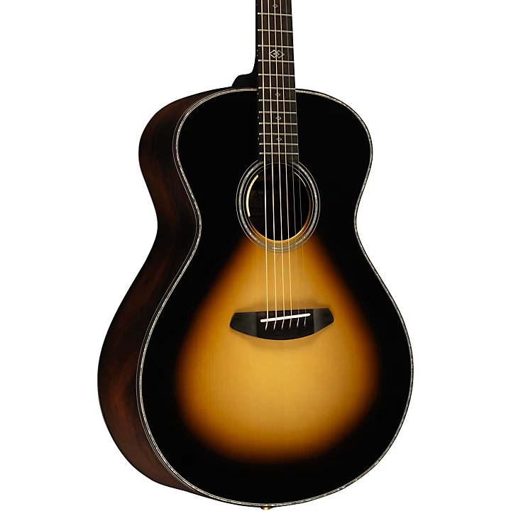 Breedlove Premier Adirondack Spruce Brazilian Rosewood Limited Edition Cutaway Concerto Acoustic Electric Guitar Tobacco Burst